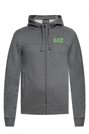 Hooded sweatshirt with logo, zdjęcie 1 Hooded sweatshirt with logo od EA7 Emporio Armani